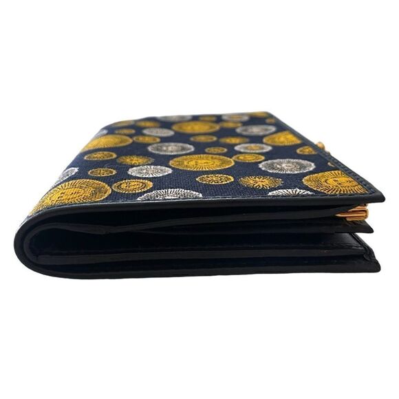 GUCCI Vintage 1980’s Sunshine Print Wallet with KissLock/French Purse - Picture 10 of 16